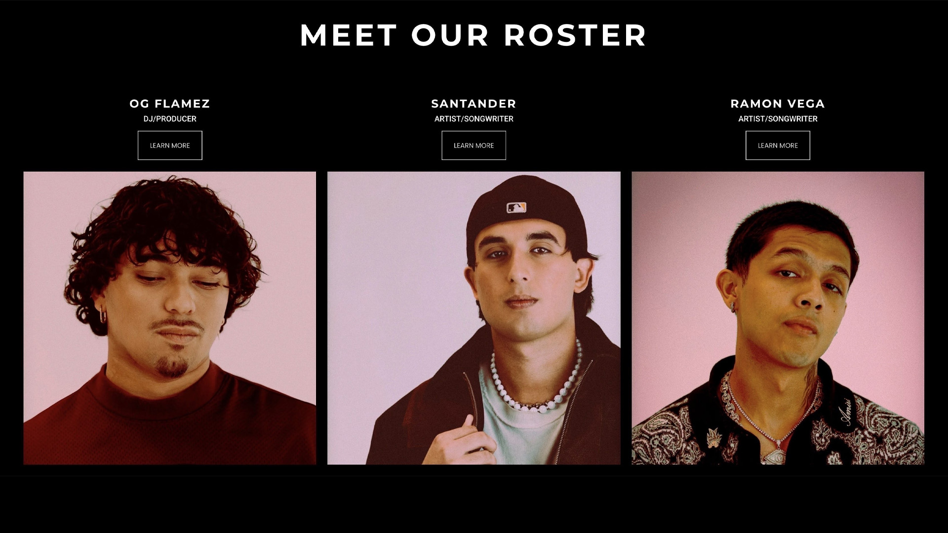 Groovy Management Republic - Roster section